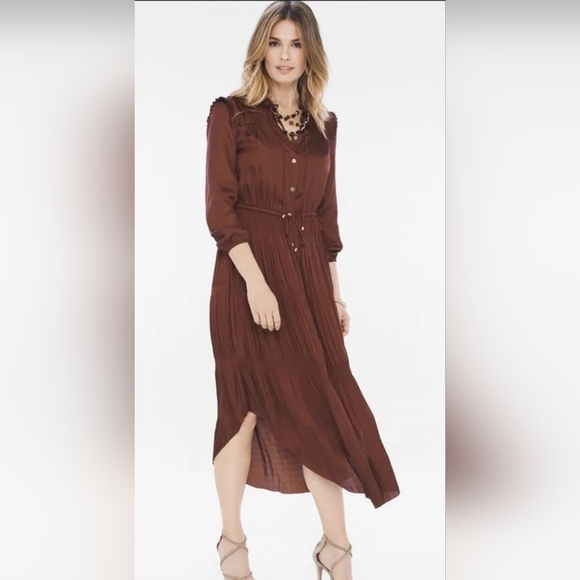 Chico's Peasant Midi XL - Picture 1 of 6